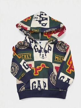 GAP Kids Multicolor Mickey Patchwork Sweatsuit